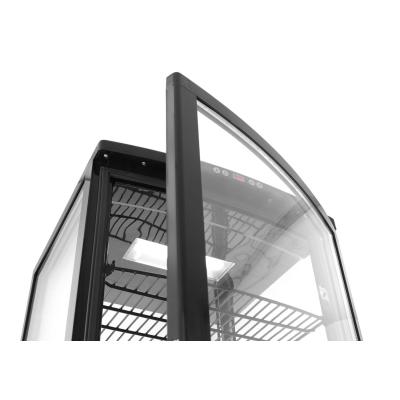 Chlazená skříň displeje, 270 l, Arktic, Černá, 230V/290W, 556x526x(H)1913mm | 233290